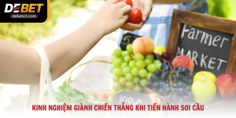 Kinh nghiệm giành chiến thắng khi tiến hành soi cầu