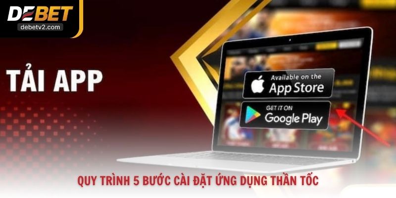 Quy trình 5 bước cài đặt ứng dụng thần tốc
